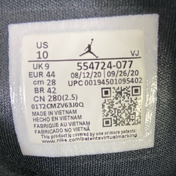 Jordan 1 Mid Hyper Royal Size US 10 - Picture 6 of 6